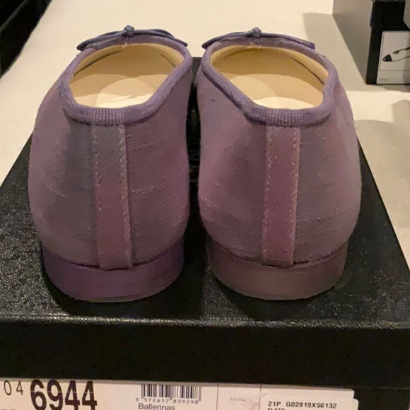 Chanel Flats in Purple, Blue & Pink 21’ Collection - Picture 4 of 5